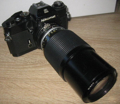 Nikon nikomat corpo - nero, con