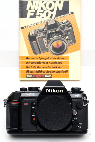 Nikon 501 black body - af,